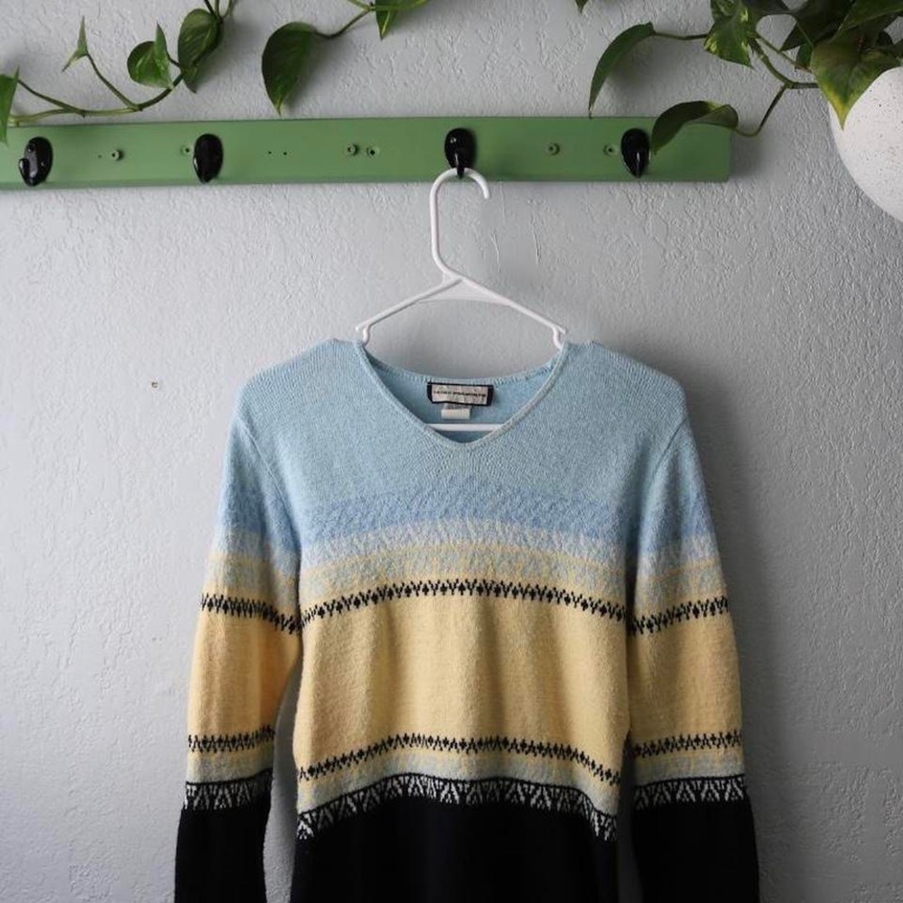 The great American sweater 
Vintage pattern